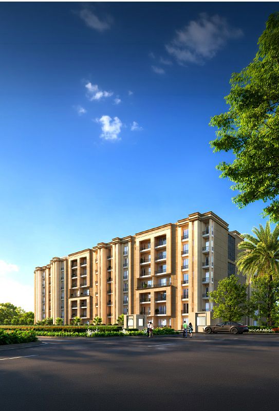 Shalimar Evara Heights Apartment Exteriors