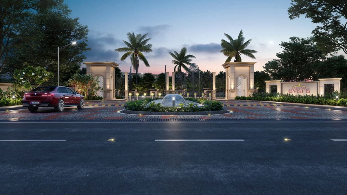 Shalimar Evara Heights Entrance View