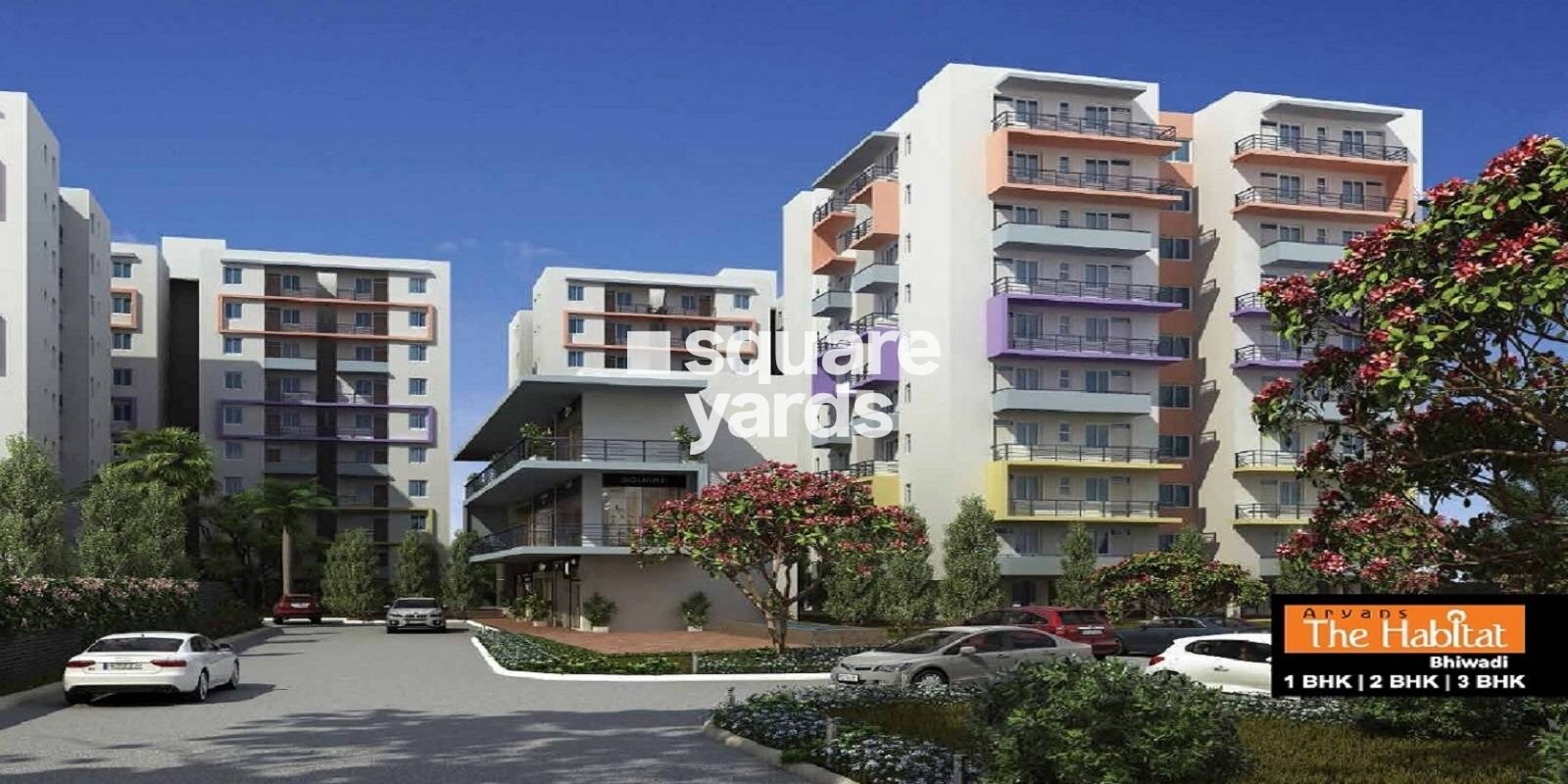 Aryans The Habitat residential project in Alwar Bypass Road