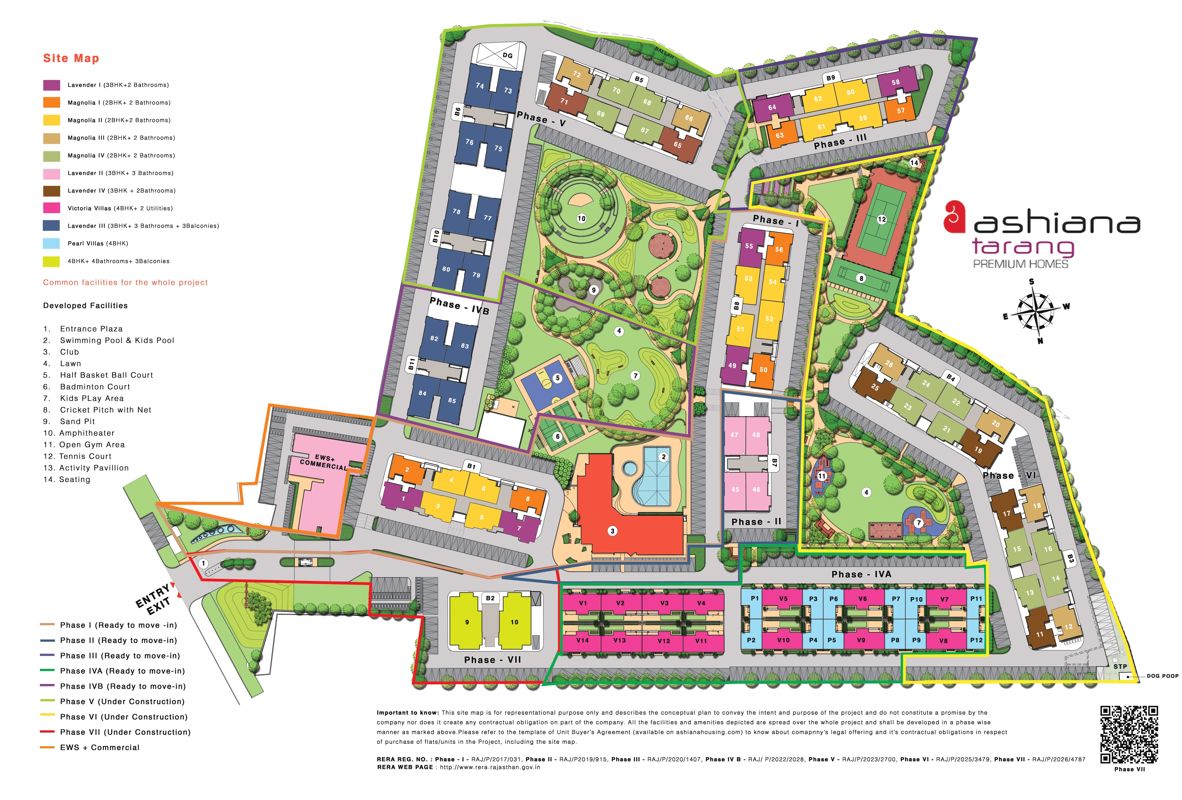 Ashiana Tarang Master Plan Image