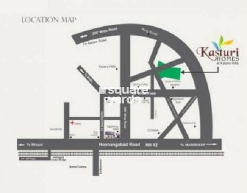 j. d kasturi homes project location image1