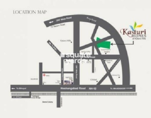 J D Kasturi Homes Location Image