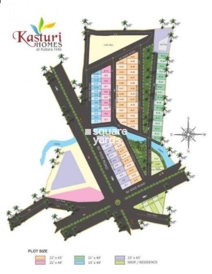 J D Kasturi Homes Master Plan Image