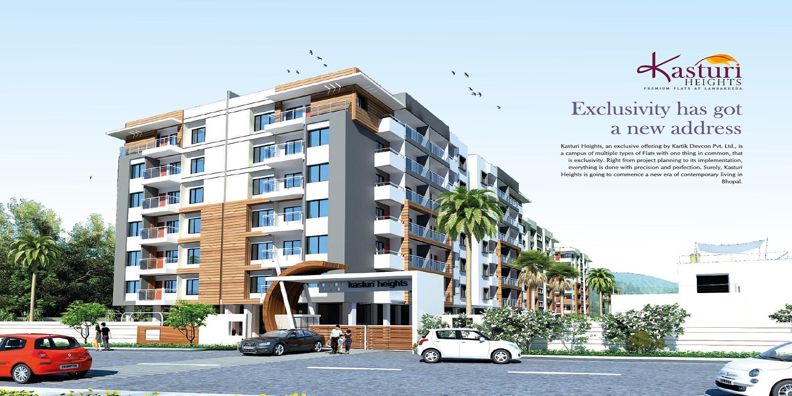 Kartik Kasturi Heights residential project in Lambakheda