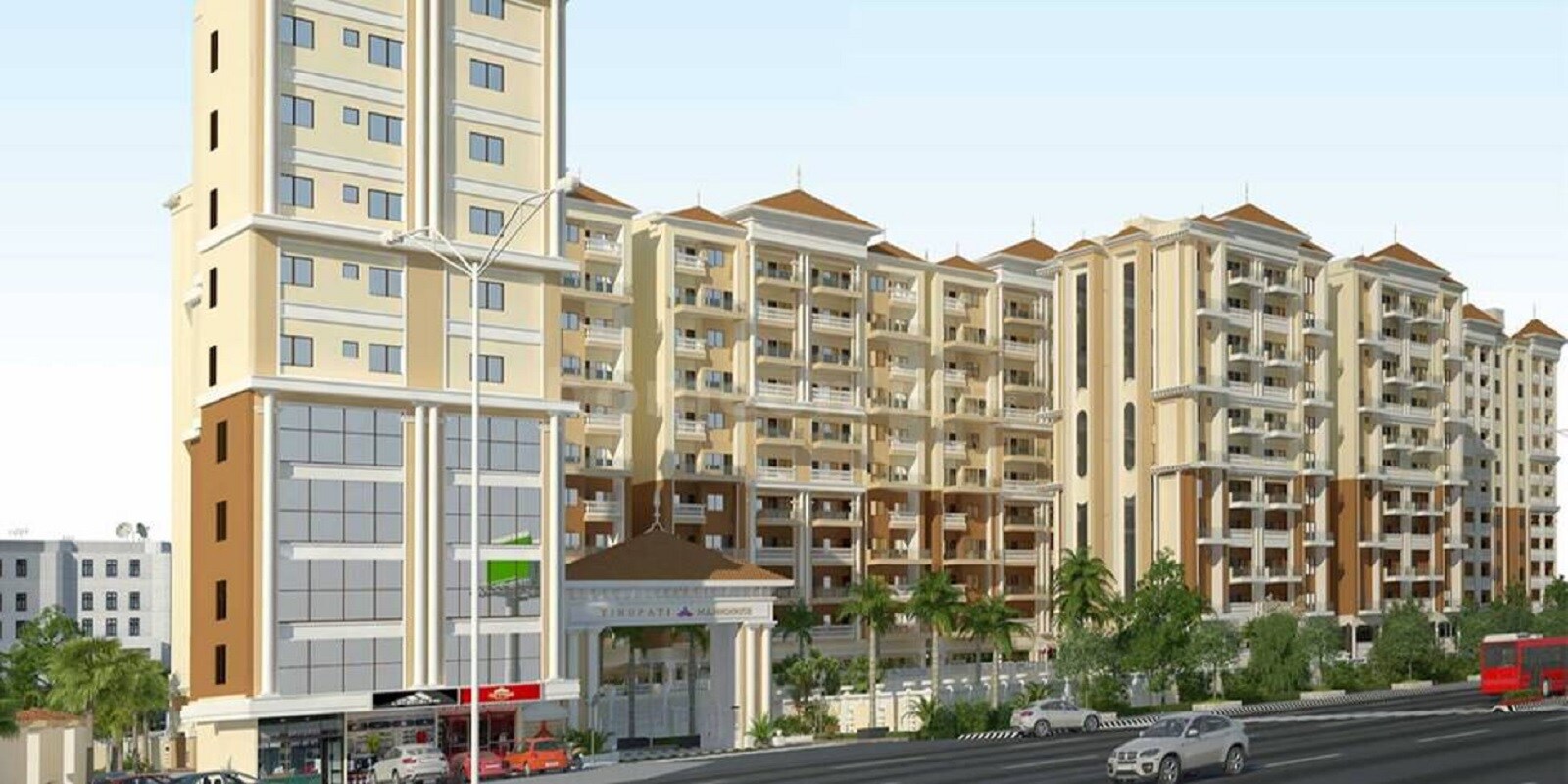 MP Tirupati M L Highrise residential project in Nishatpura