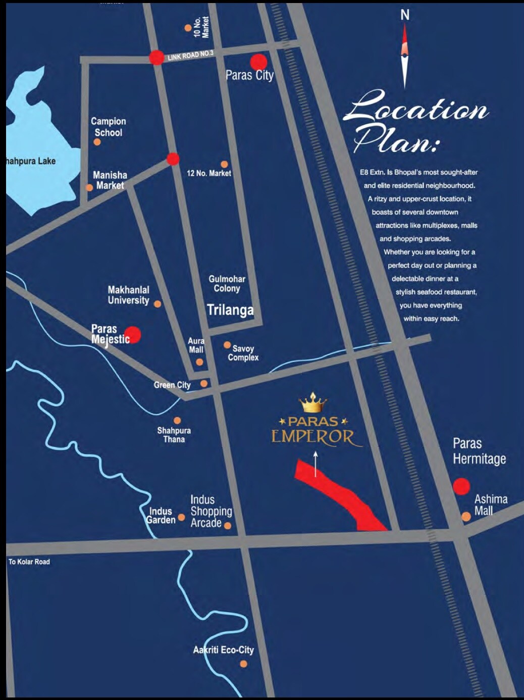 Paras Emperor Location Image