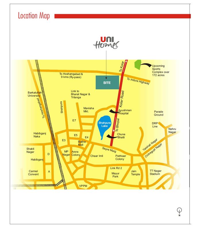 Unitech Unihomes Bhopal