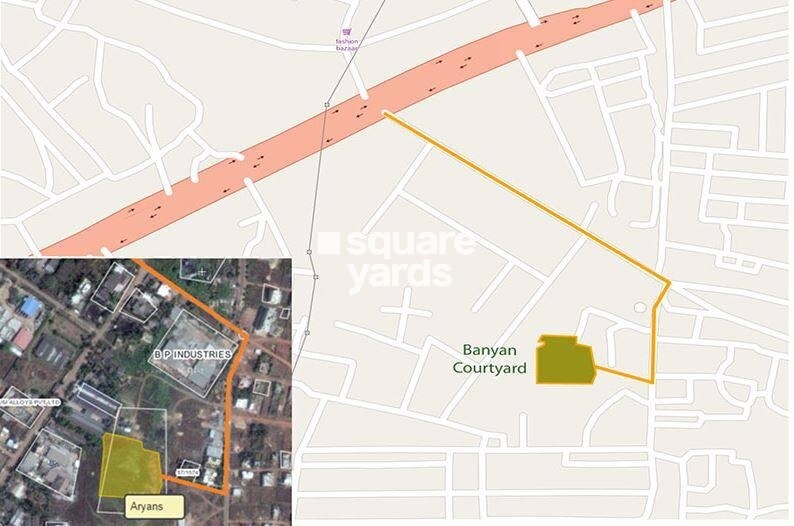 Aryans Banyan Courtyard