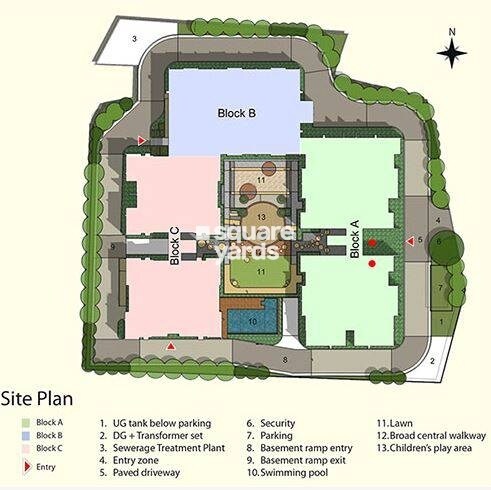 Aryans Banyan Courtyard Master Plan 1