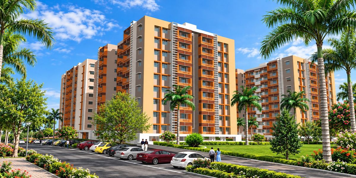LIC Jeevan Anand Project Apartment Exteriors