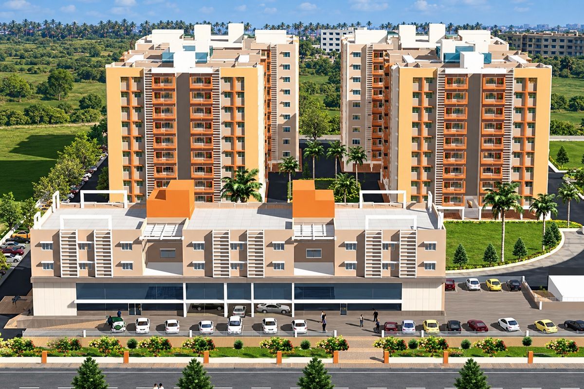 LIC Jeevan Anand Project Apartment Exteriors
