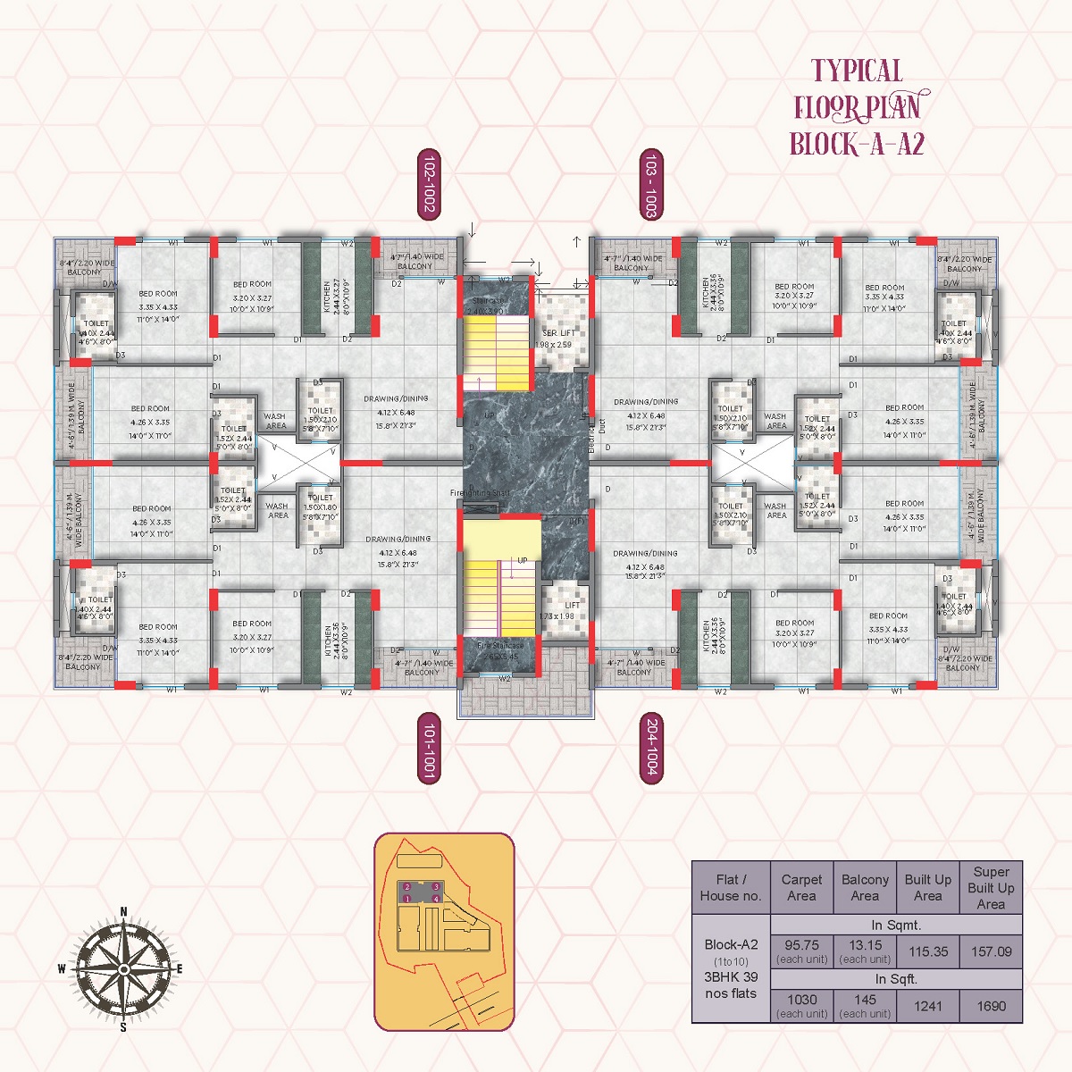 Motwani GM Terrace Floor Plans