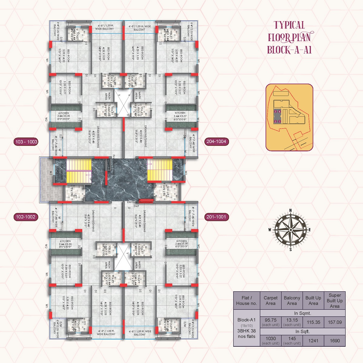 Motwani GM Terrace Floor Plans