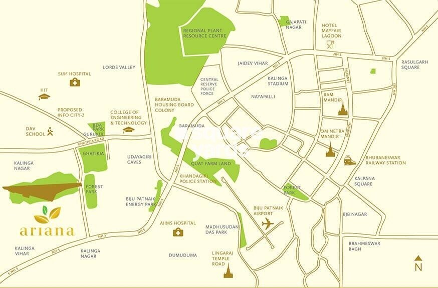 Tata Ariana Location Image