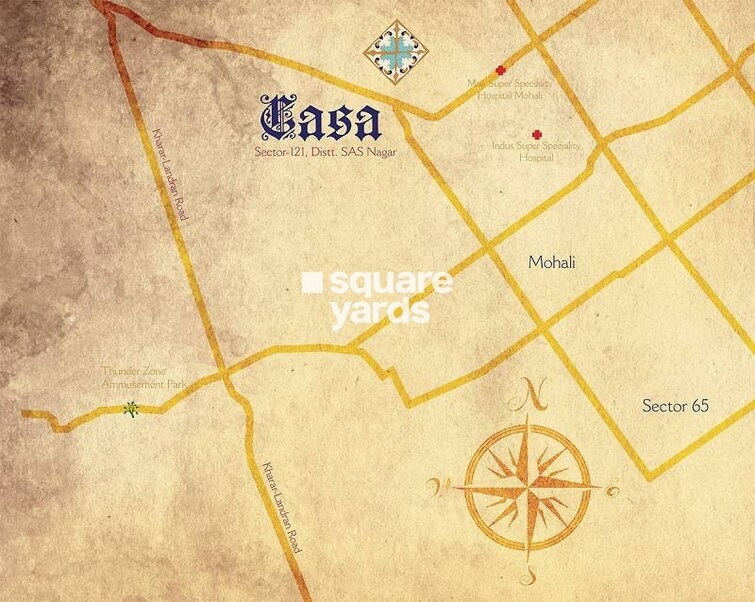 ATS Casa Espana Apartment Location Image