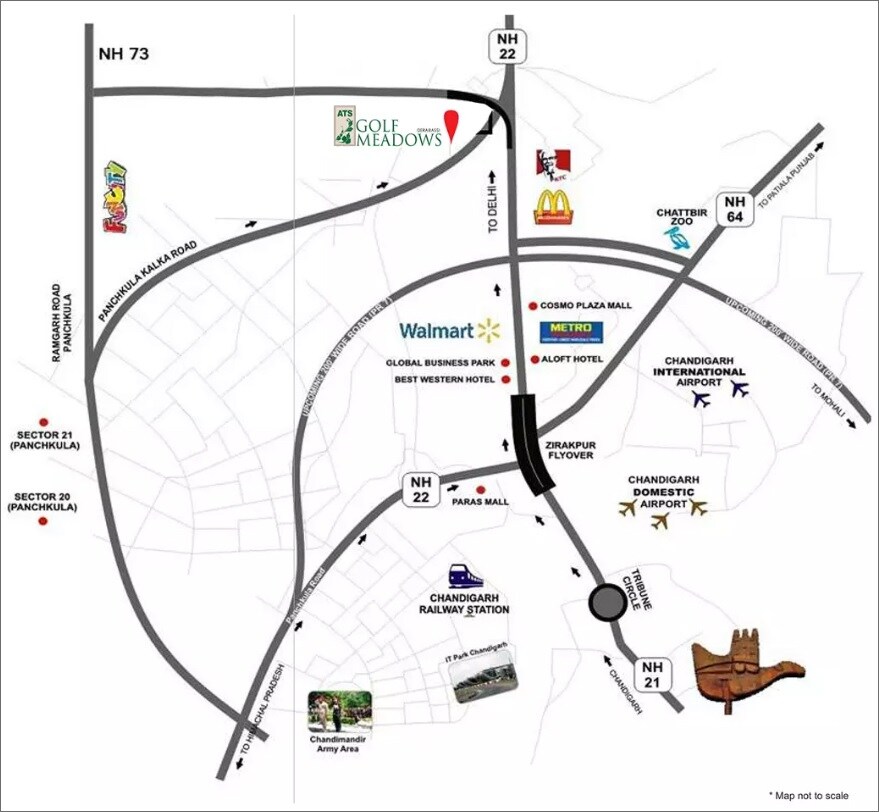ATS Golf Meadows Location Image