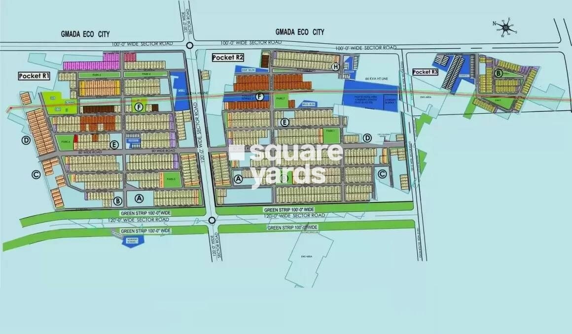 DLF Hyde Park Bungalows Master Plan 1