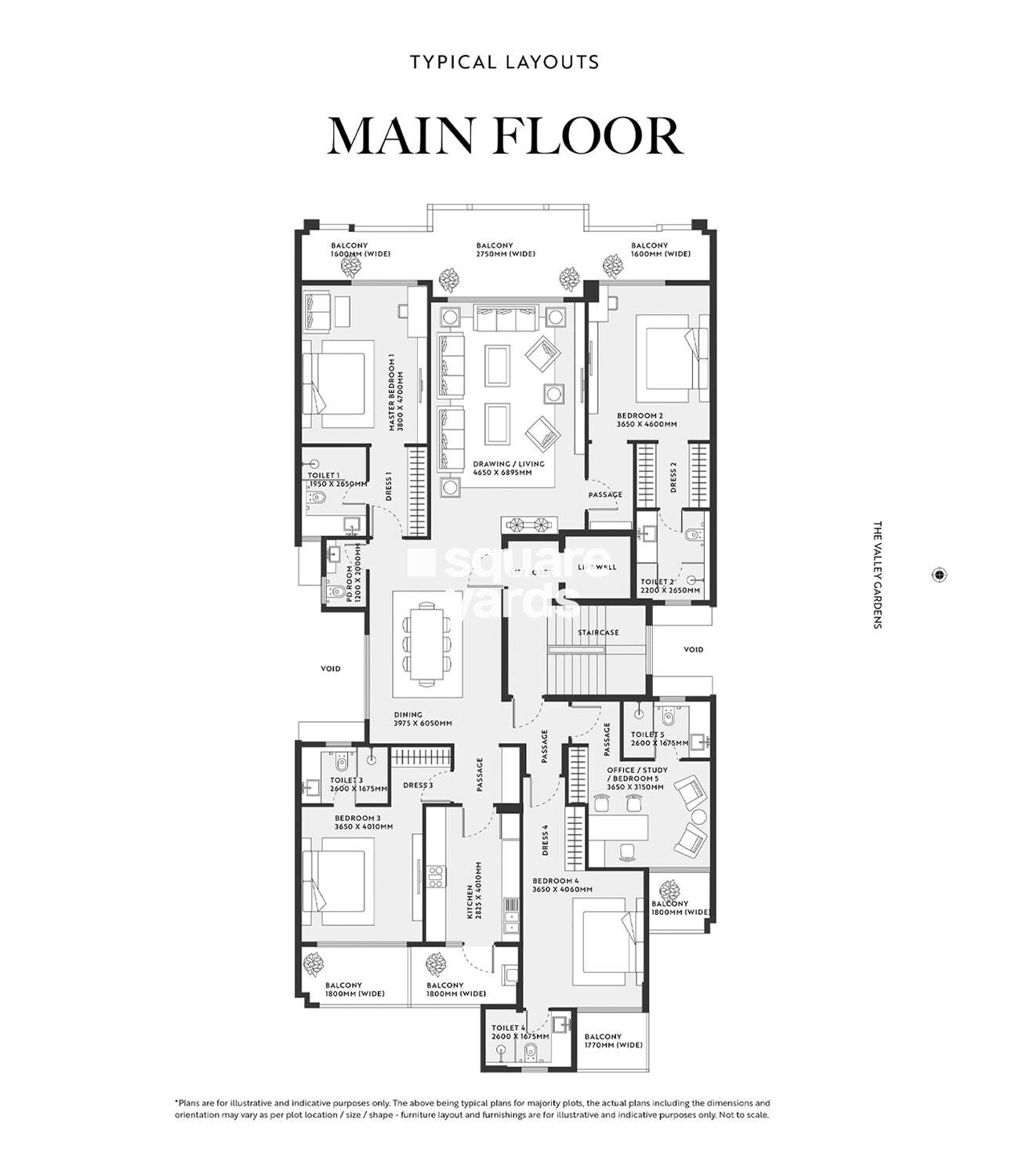 DLF The Valley Gardens Floor Plans 2