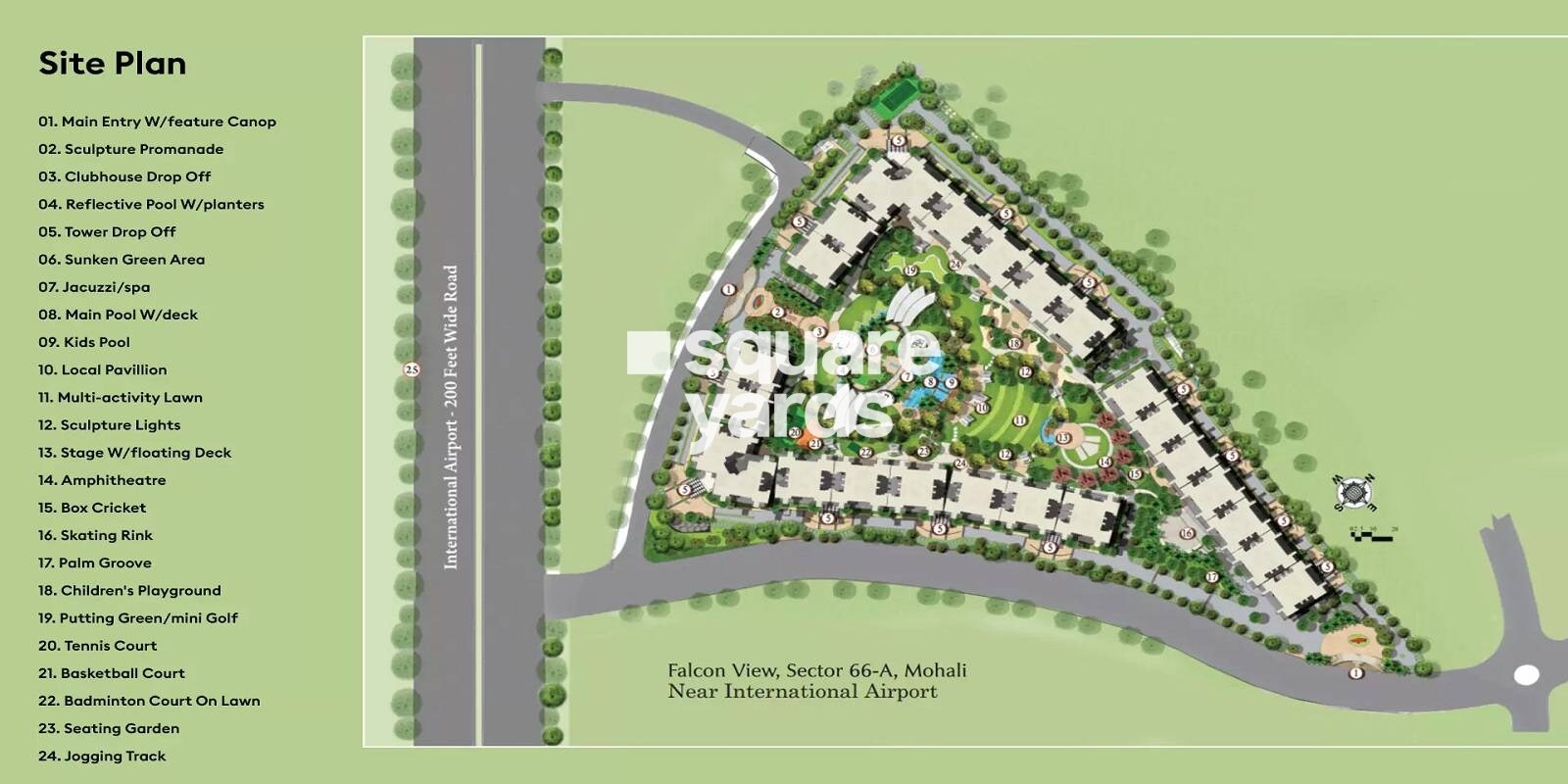 Janta Land Falcon View Master Plan Image