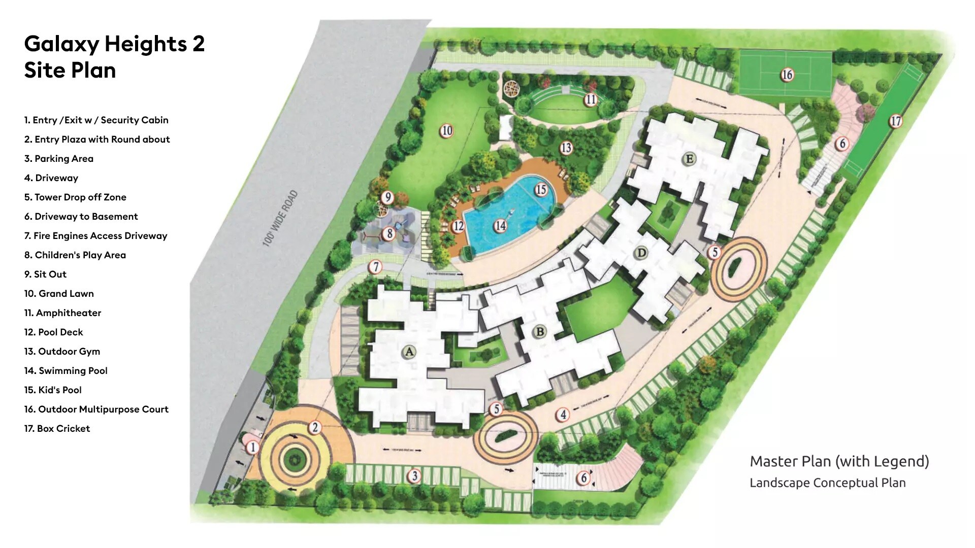 Janta Land Galaxy Heights Master Plan 1