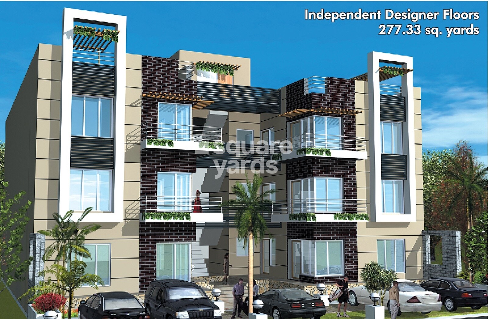 JTPL Flora Designer Floors Apartment Exteriors