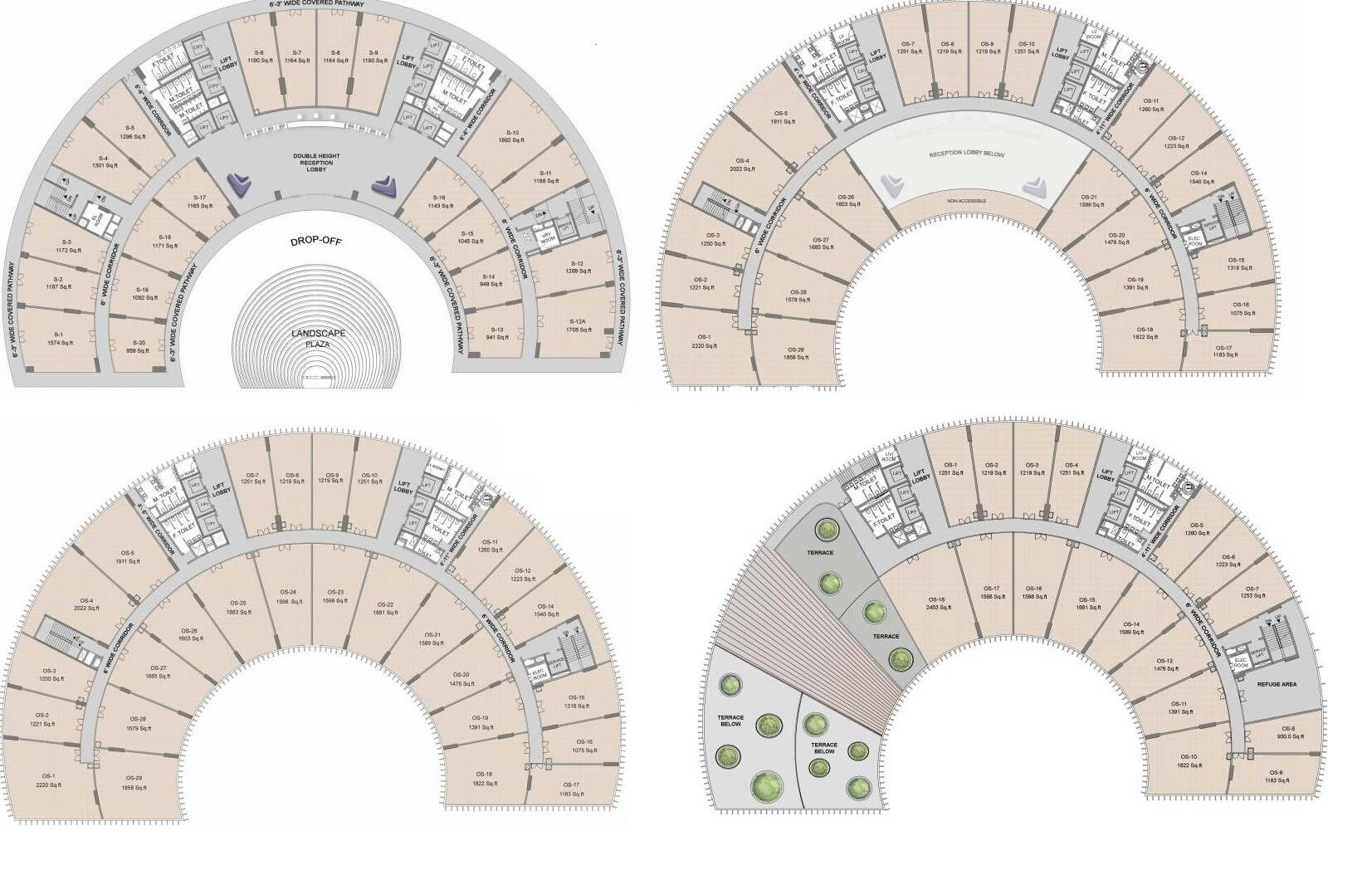 Jubilee Clio Floor Plans