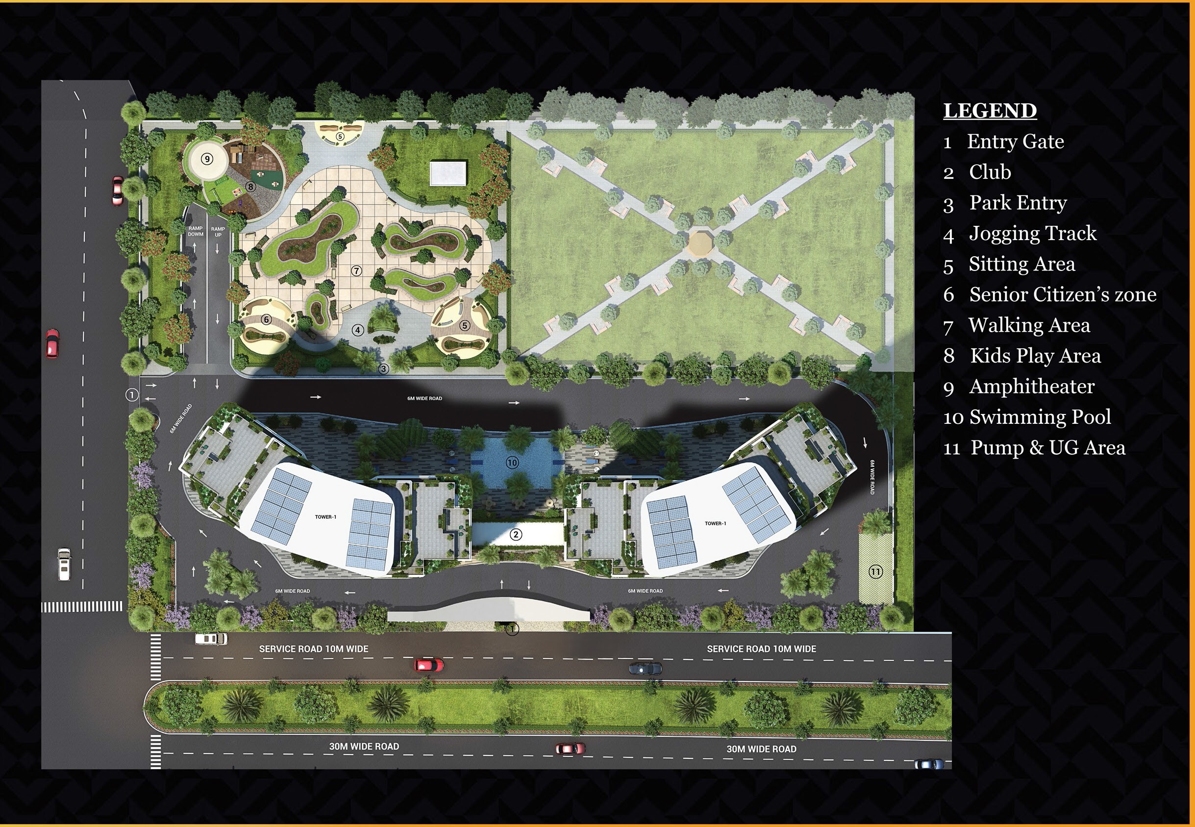 Luxestates The Sky Heights Master Plan 1