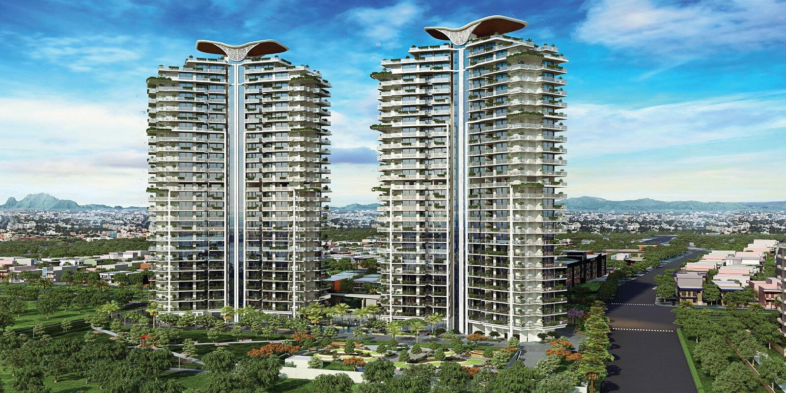 Luxestates The Sky Heights residential project in Panchkula Sector 24