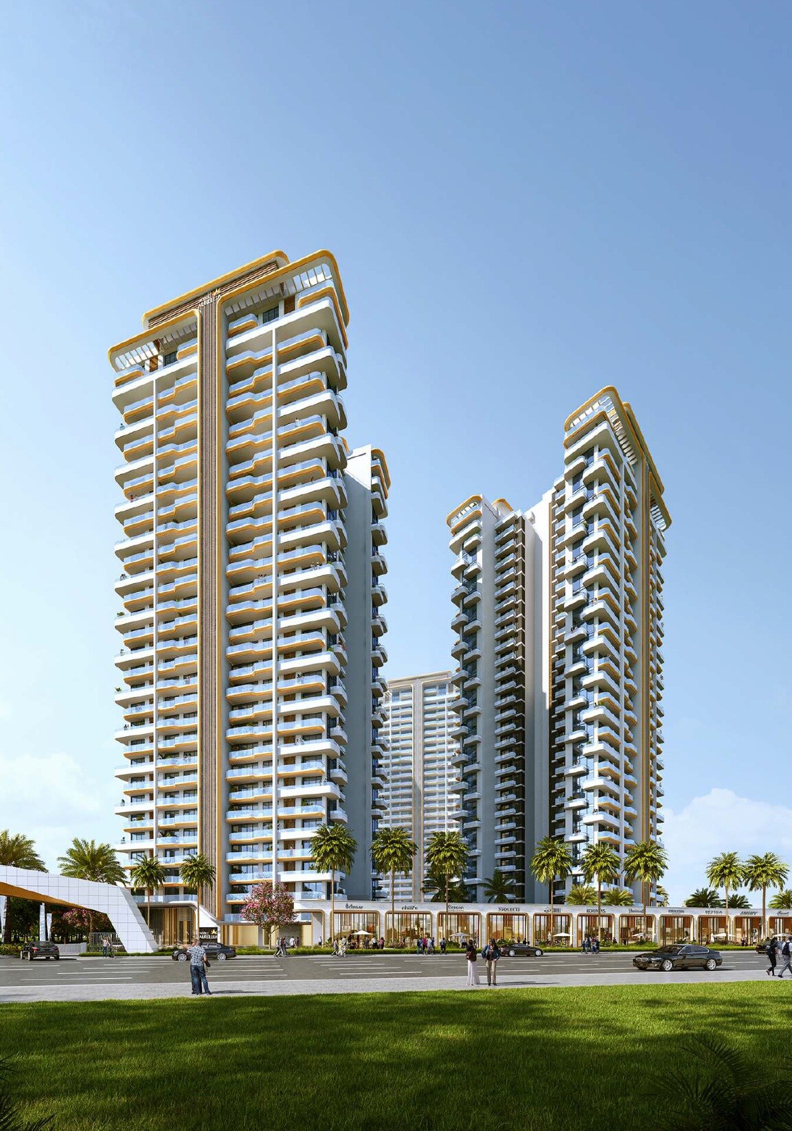 Noble Aurellia Apartment Exteriors