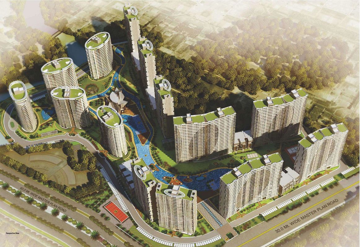 Omaxe Lake Tower View