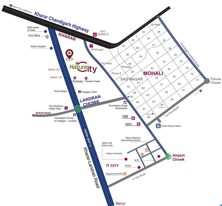 Sbp Nature City Location Image