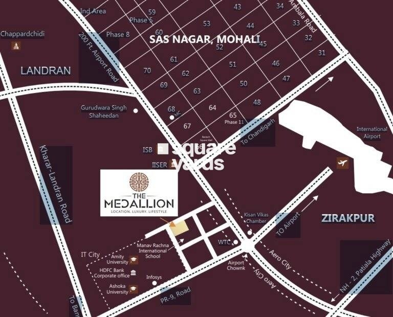 Turnstone The Medallion Location Image