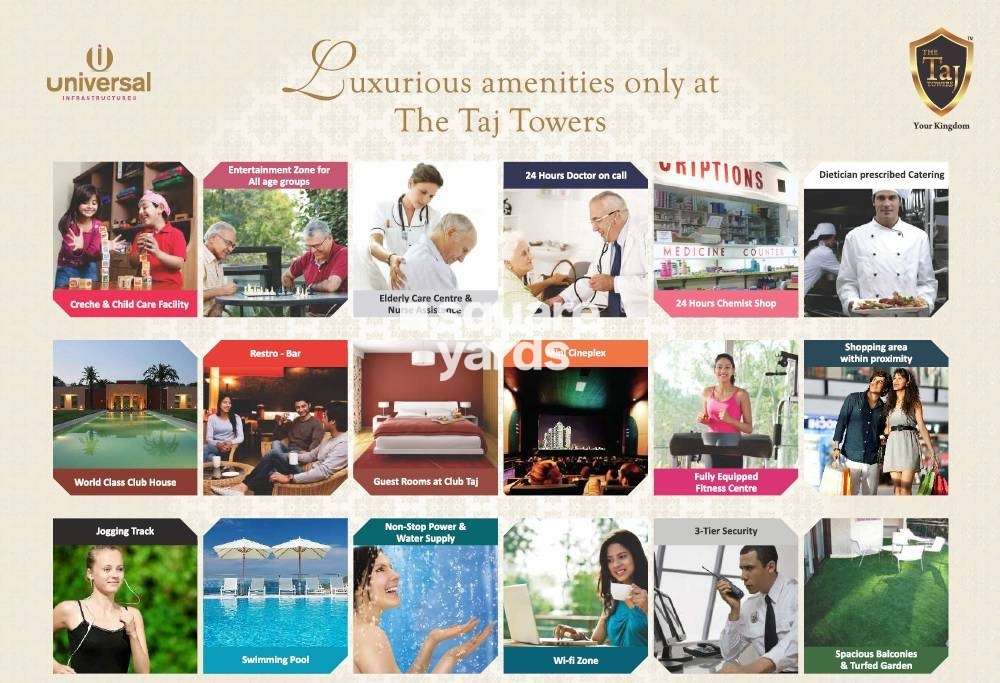 universal the taj towers project amenities features1