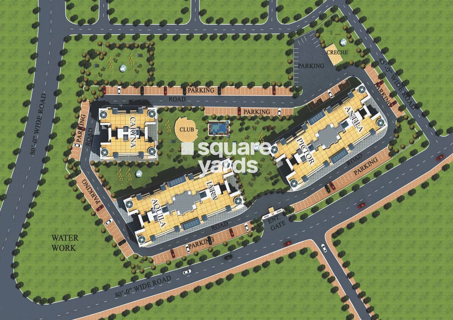 Universal The Taj Towers Master Plan 1