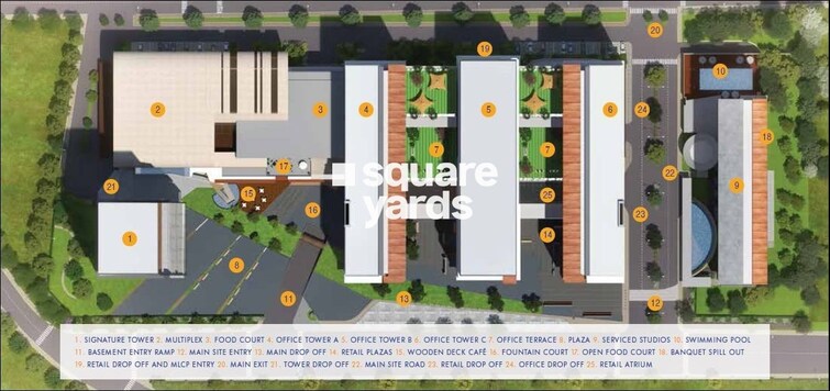World Trade Center Chandigarh Master Plan Image