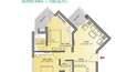 Bestech Park View Residency Mohali 2 BHK Layout