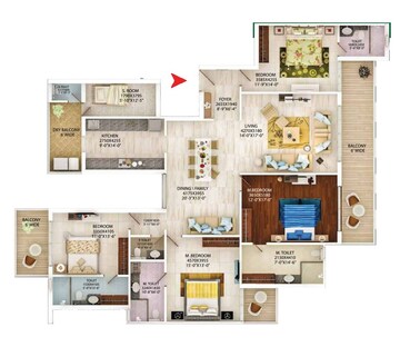  4 BHK Apartment at Beverly Golf Avenue, Mohali Sector 65 – for Sale