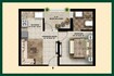 City Of Dreams 1 BHK Layout