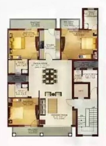 3 BHK Apartment at DLF Hyde Park, South Mullanpur – for Rent