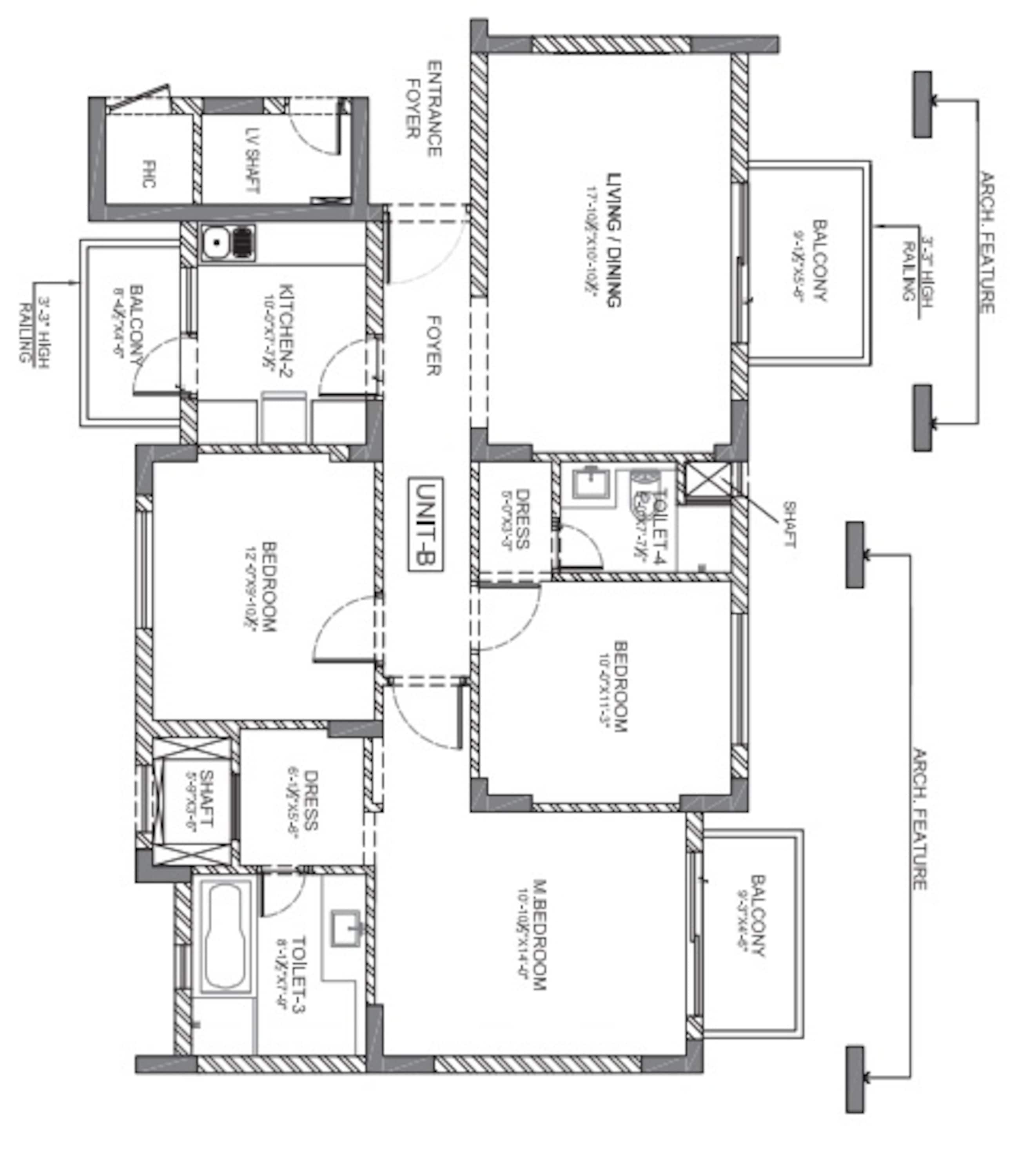 emaar the views apartment 3 bhk 1750sqft 20205328185346