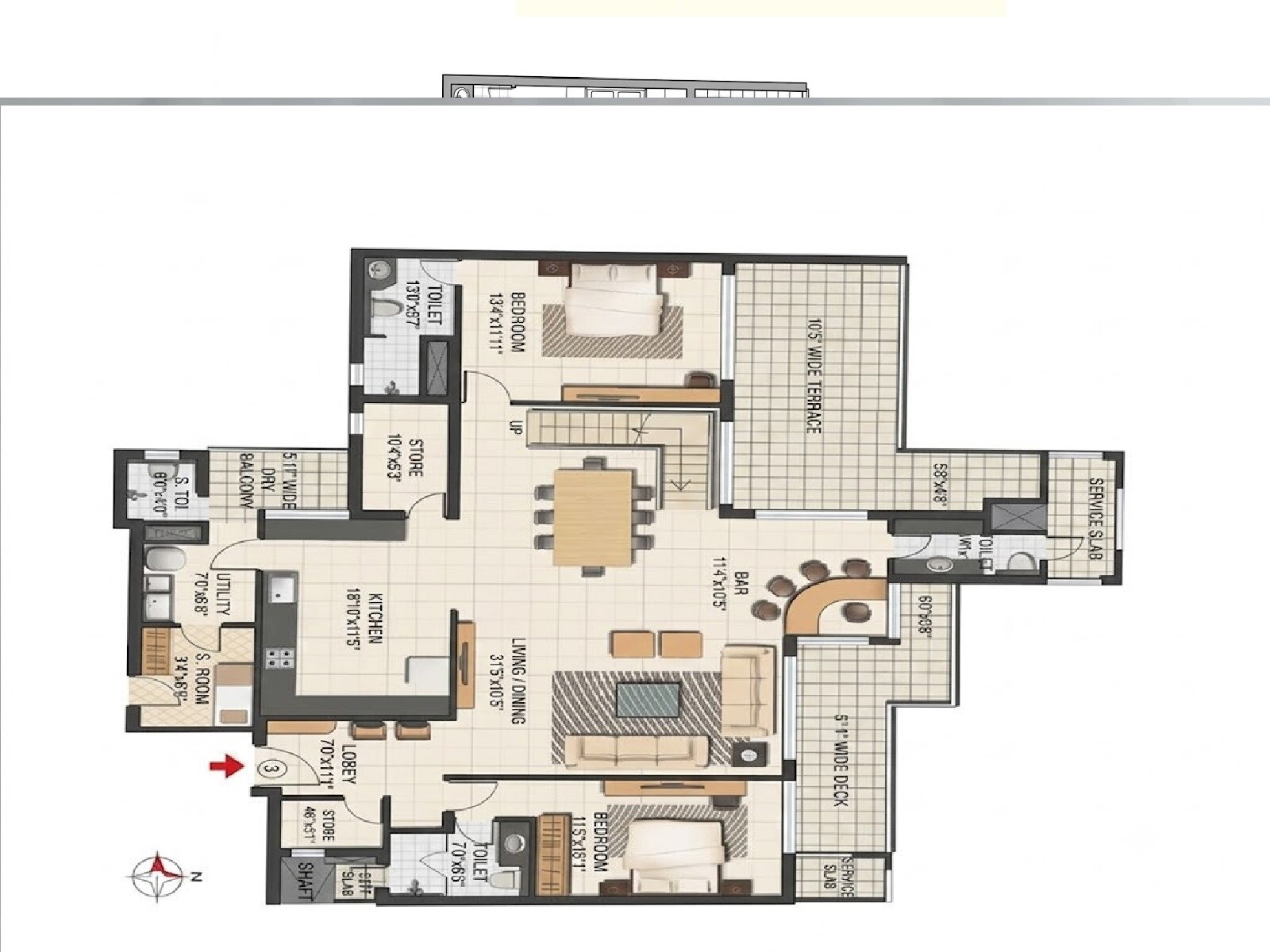 janta land falcon view apartment 5 bhk 5570sqft 20263804113810