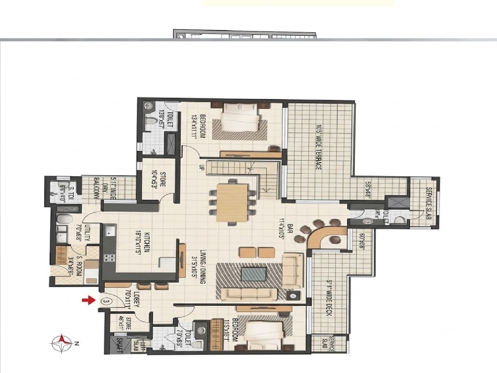 janta land falcon view apartment 5 bhk 5570sqft 20263804113810