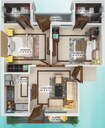 Sbp Nature City 2 BHK Layout