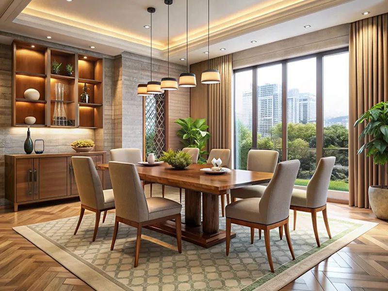 Aanirudh Jagathguru Apartment Interiors
