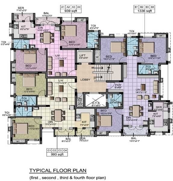 Acchyuthans Shivam Floor Plans
