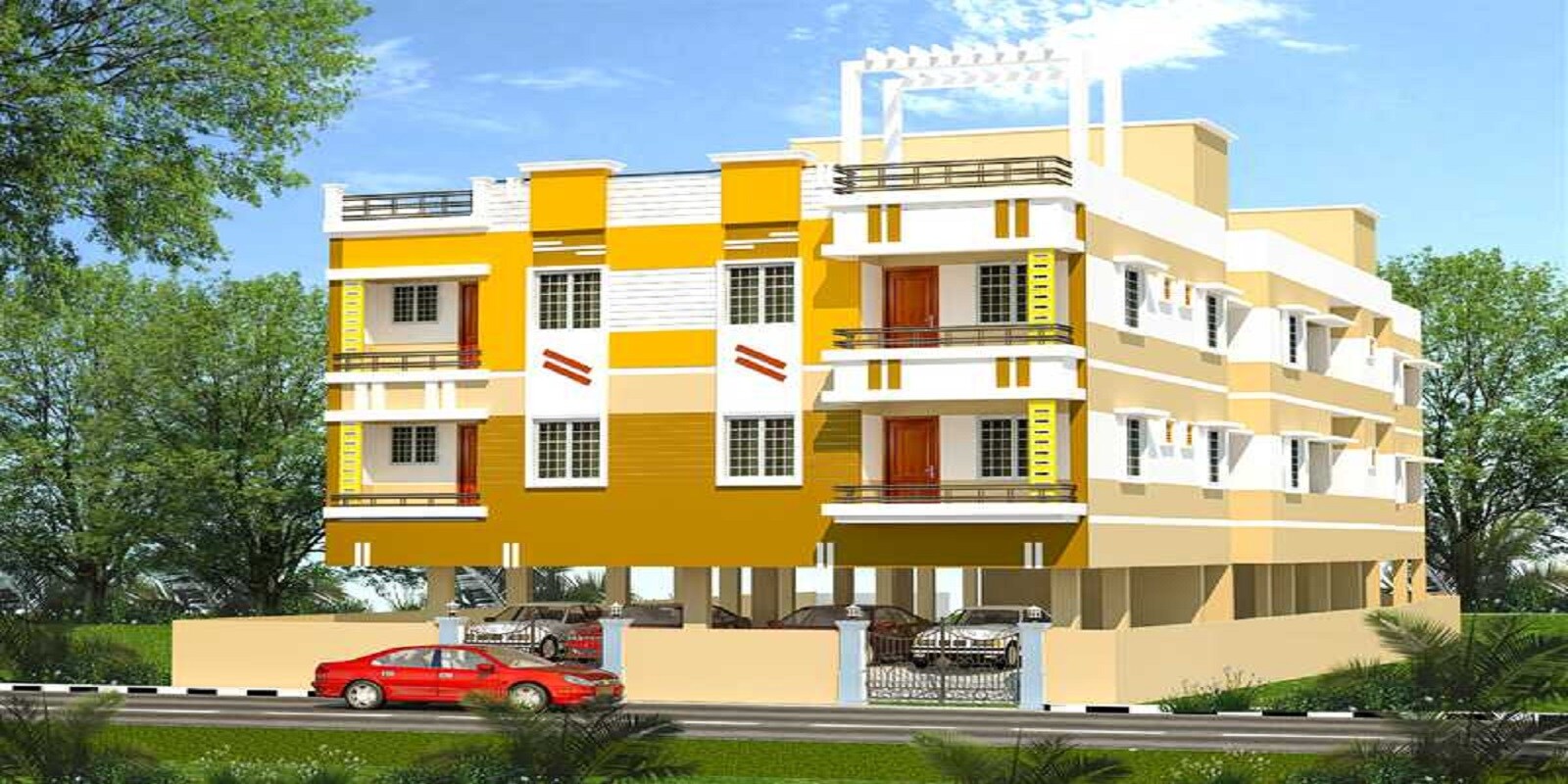 Akshyaa Babu Jain Dharsh Flats residential project in Puzhal