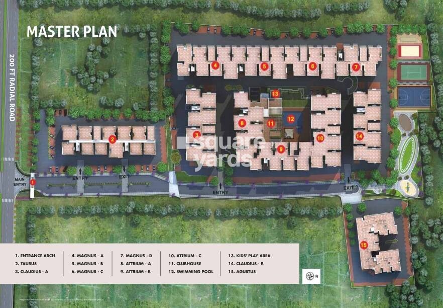 Alliance Galleria Residences Master Plan 1