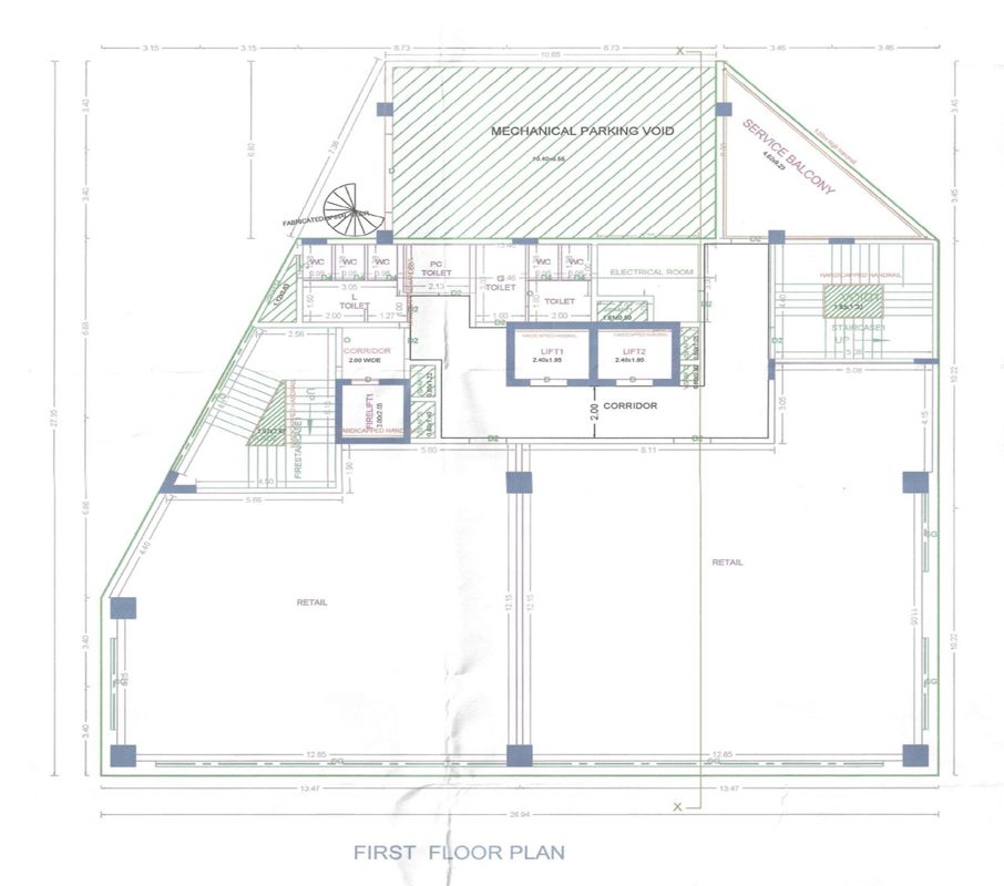 Alwarpet Olympia VBC Crown Floor Plans