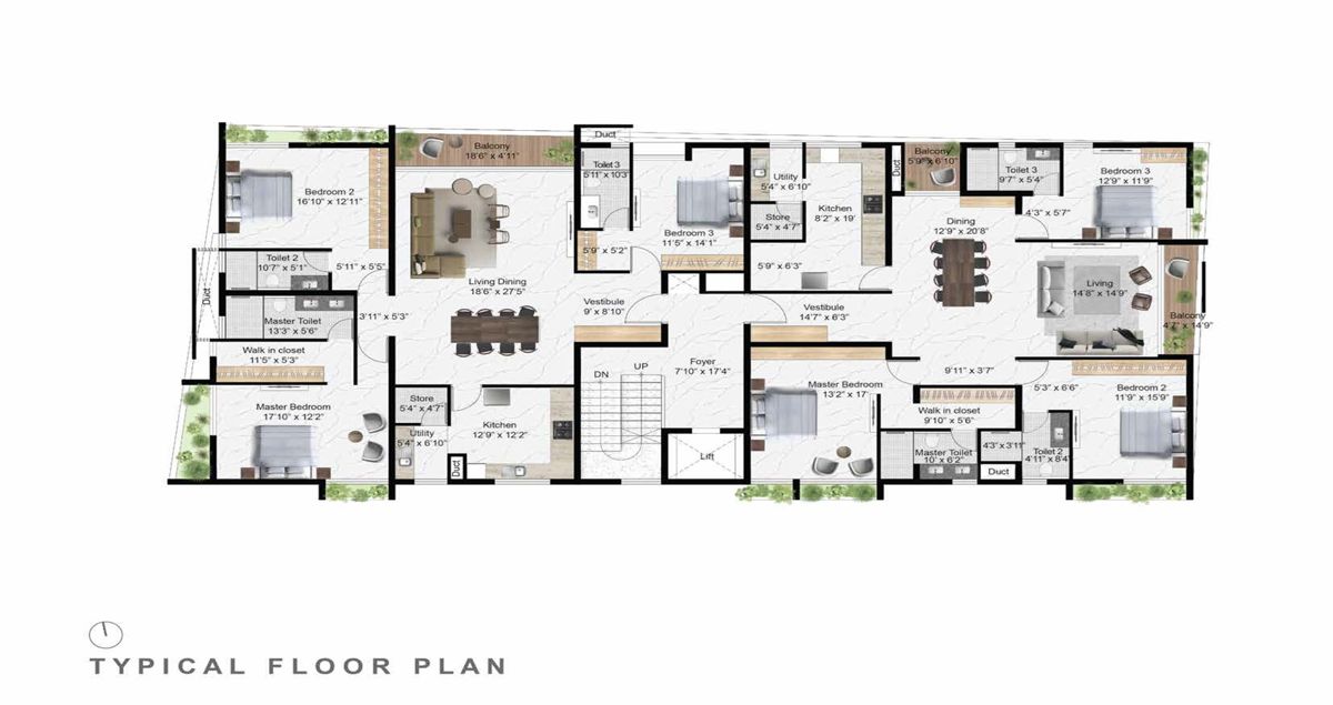 Amara Sattva Floor Plans