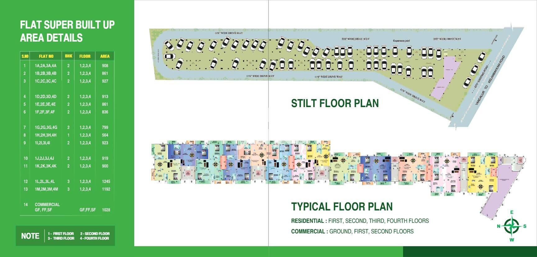 Amudhas SSR Pankajam Aabharana Floor Plans